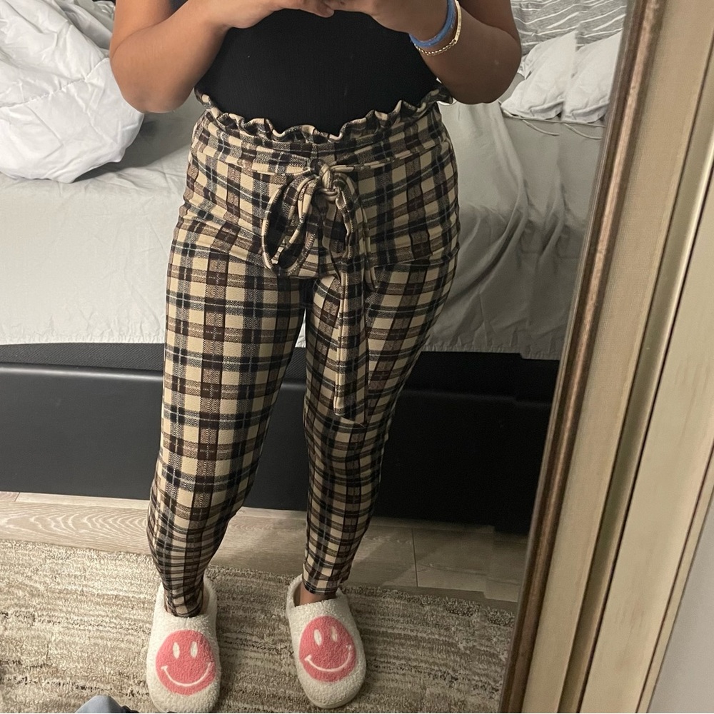 Fitted work pants